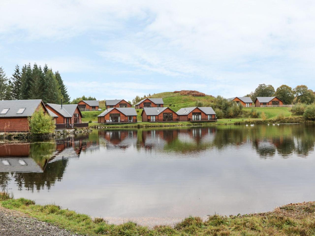 Burnside Lodge Lodge 1, Glengoulandie Aberfeldy Exterior foto